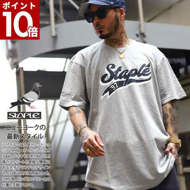 ポイント10倍】STAPLE Tシャツ 半袖 メンズ 春夏用 白/黒/グレー