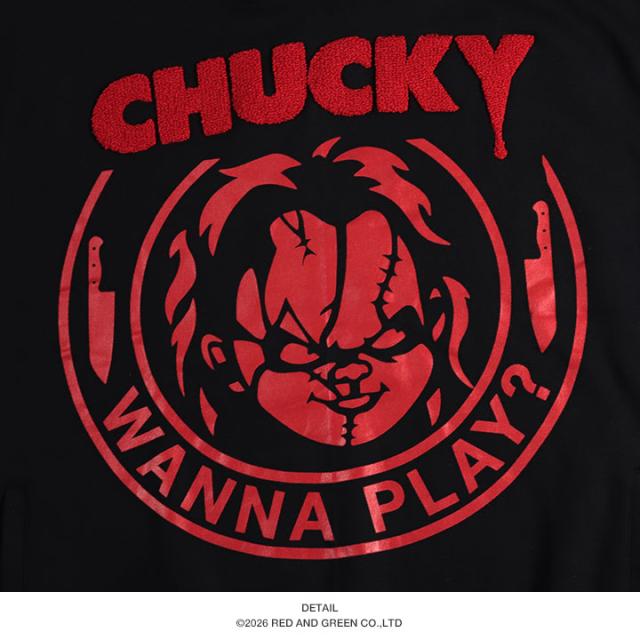 REASON × Chucky パーカー ブランド フーディ 長袖 スウェット メンズ 春秋冬用 黒 大きいサイズ チャッキー Childs Play チャイルド・プレイ 限定 コラボ 公式 リーズン トップス ビッグシルエット b系 ヒップホップ ファッション ストリート系 服 2026春夏 新作 RE5073_14