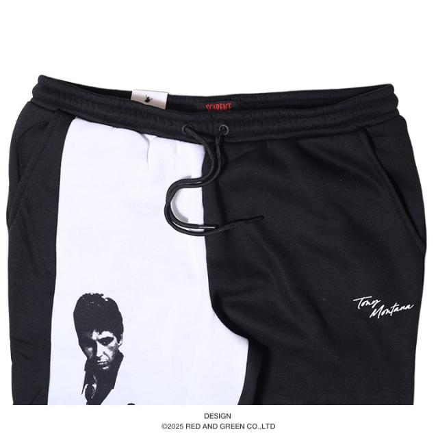ラスト1点【20%OFF】REASON × 映画 スカーフェイス 長袖 ブランド メンズ 黒 大きいサイズ Scarface 限定 コラボ 公式 リーズン セットアップ パーカー スウェットパンツ アシンメトリー ビッグシルエット b系 ヒップホップ ストリート系 RE5077-RS5073_13