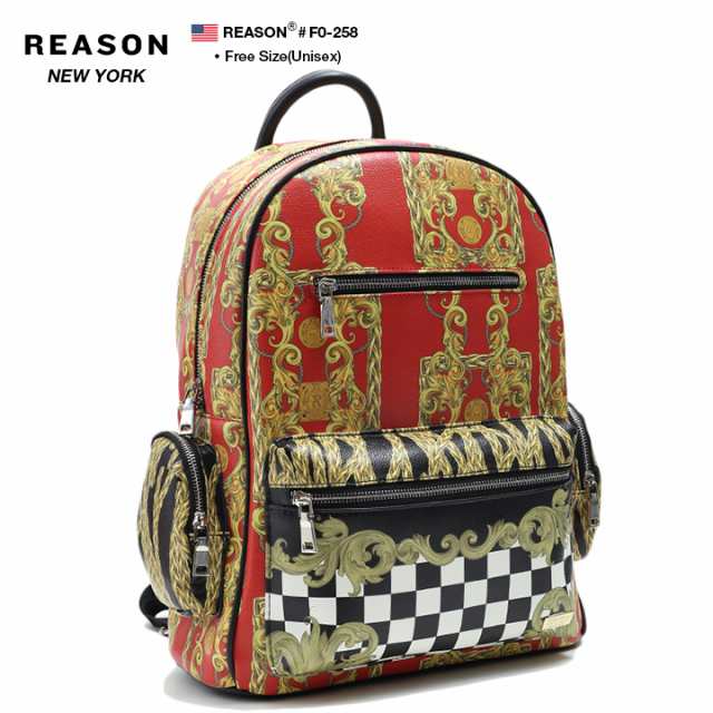 リーズン Reason バックパック リュック Bag メンズ レディース 男女兼用 金 B系 ヒップホップ ストリート系 ファッション ブランド かっの通販はau Pay マーケット 本格派大人のb系 スポーツ ストリート