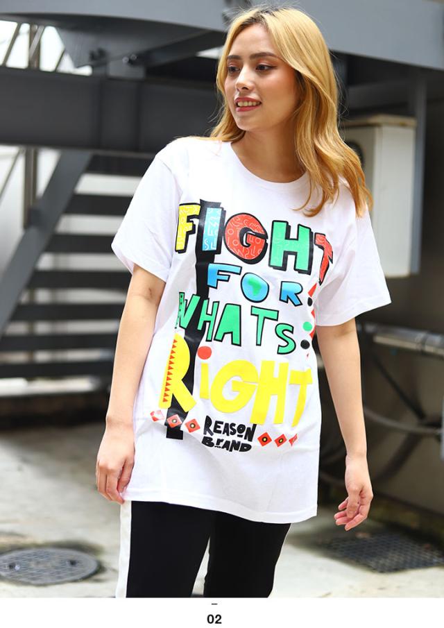 Reason Tシャツ 半袖 メンズ レディース 春夏用 黒 白 大きいサイズ ビッグシルエット リーズン おしゃれ かっこいい レゲエ ラスタカラの通販はau Pay マーケット 本格派大人のb系 Xl 零 Zero