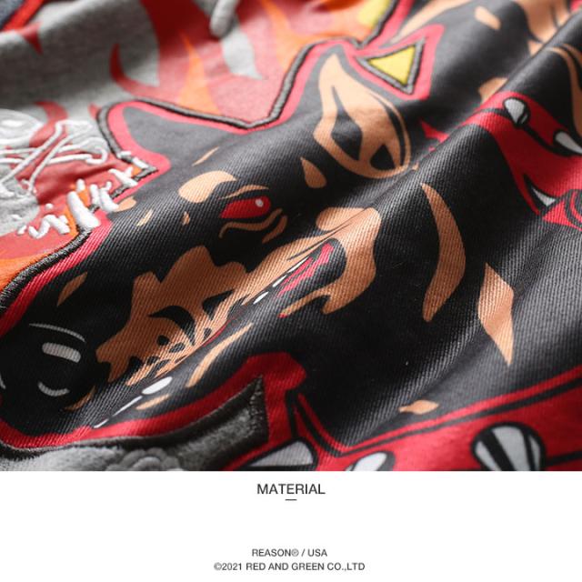 50%OFF】REASON パーカー 長袖 スウェット 裏起毛 フーディ トップス