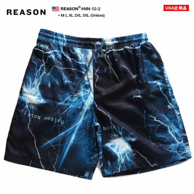 Reason ハーフパンツ メンズ レディース 黒 M 3xl 大きいサイズ リーズン ショートパンツ 半ズボン 短パン イージーパンツ かっこいい の通販はau Pay マーケット 本格派大人のb系 スポーツ ストリート