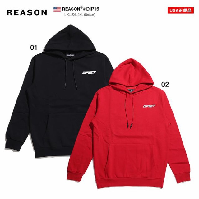 【45%OFF】REASON × Dipset パーカー ブランド 長袖 スウェット 裏起毛 メンズ 黒 赤 大きいサイズ ディプセット The Diplomats ディプロマッツ 限定 コラボ 公式 リーズン フードパーカー b系 ヒップホップ ファッション ストリート系 ハイ 服 新作 DIP16の通販は
