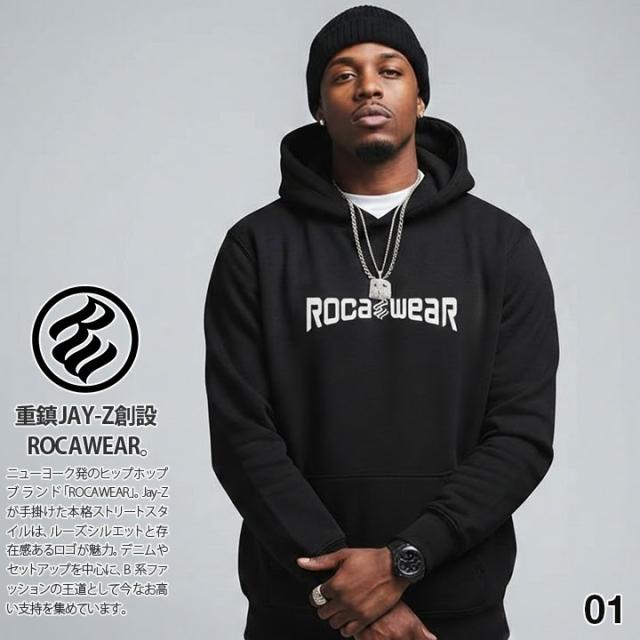 ROCAWEAR 公式 パーカー JAY-Z ラッパー ブランド スケボー フーディ 