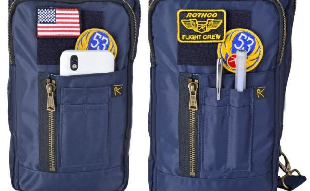 ROTHCO ボディバッグ 斜め掛け メンズ レディース オリーブ 黒 紺 グレー ロスコ ワンショルダー BAG バッグ 斜めがけ ミニ 小型 ワンショルダーバッグ 軽量 旅行 MA-1 ナイロン スマホショルダー ショルダーバッグ アーミー ミリタリー ブランド 新作 45080_5