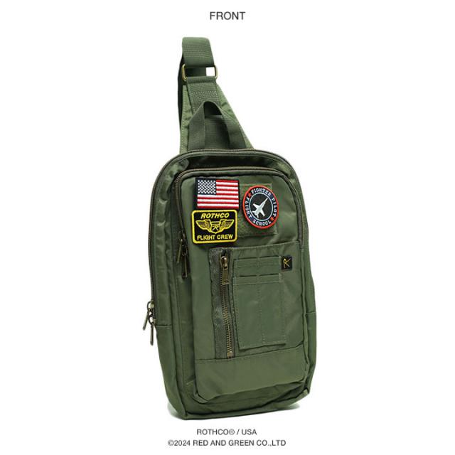 ROTHCO ボディバッグ 斜め掛け メンズ レディース オリーブ 黒 紺 グレー ロスコ ワンショルダー BAG バッグ 斜めがけ ミニ 小型 ワンショルダーバッグ 軽量 旅行 MA-1 ナイロン スマホショルダー ショルダーバッグ アーミー ミリタリー ブランド 新作 45080_10