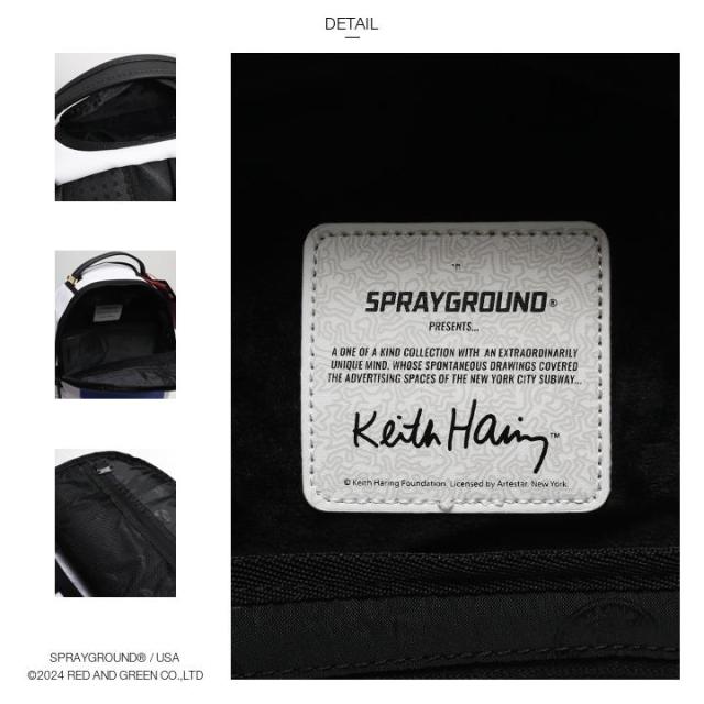 SPRAY GROUND × キースヘリング リュック バックパック 大きめ 大容量