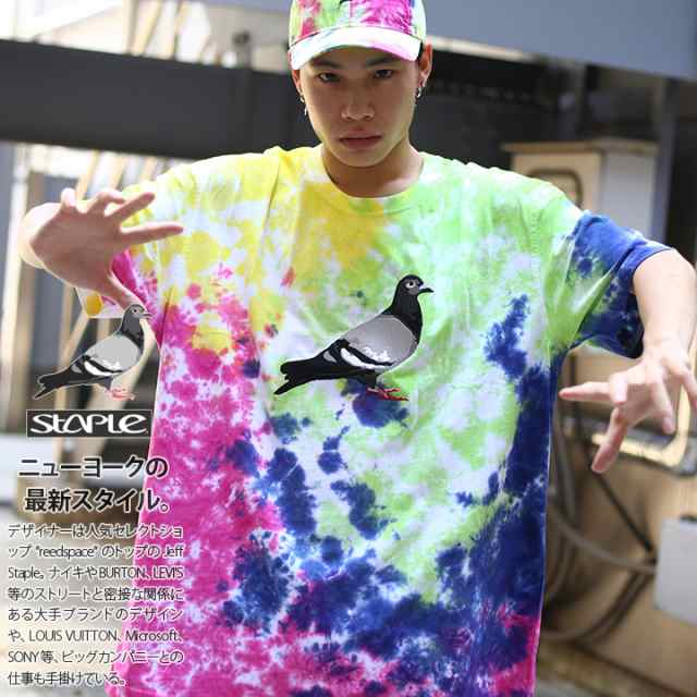 ステイプル Staple Tシャツ 半袖 総柄 タイダイ染め メンズ タイダイ L Xl 2l Ll 2xl 3l Xxl 3xl 4l Xxxl 大きいサイズ B系 ヒップホップの通販はau Pay マーケット 本格派大人のb系 スポーツ ストリート