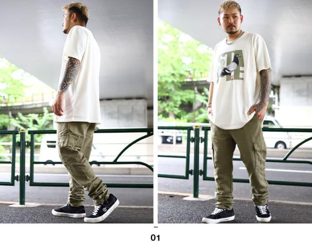 入手困難 即納 ステイプル STAPLE カーゴパンツ ロングパンツ 残り僅か【43%OFF】 STAPLE カーゴパンツ チノパン メンズ 春夏