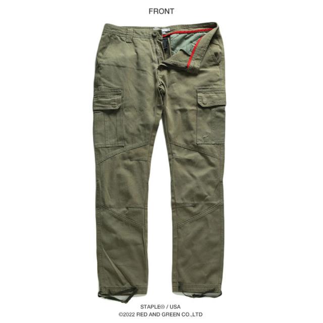 ラスト1点 【47%OFF】 STAPLE カーゴパンツ チノパン メンズ 春夏秋冬