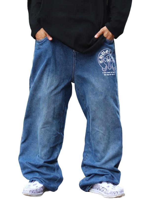 ACE FLAG デニム ジーンズ メンズ 春夏秋冬用 全2色 エースフラッグ