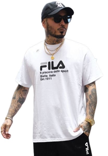 FILA Tシャツ 半袖 メンズ 全4色 大きいサイズ フィラ シンプル ビッグ ...