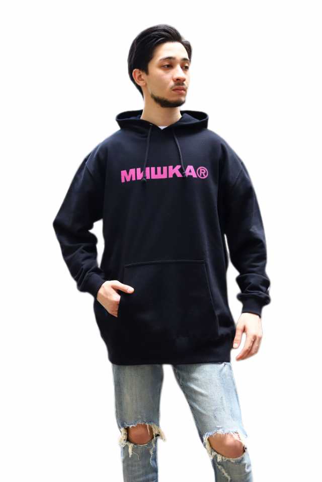 MISHKA パーカー スケボー 長袖 スウェット 裏パイル トップス メンズ