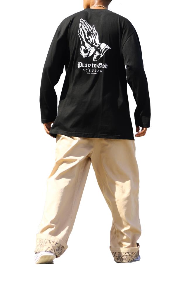 上下セット【15%OFF】ACE FLAG 長袖 ロンT チノパン ロング