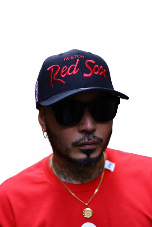 47 キャップ メンズ 春夏秋冬用 紺/黒 MLB Red Sox ロゴ 47brand