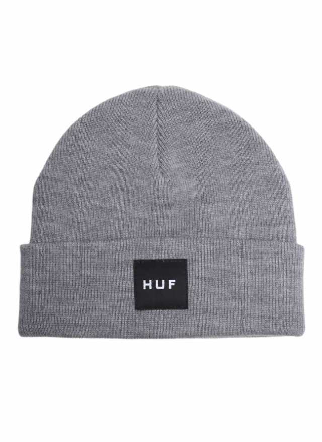 HUF ニットキャップ ニット帽 ビーニー 帽子 メンズ 春夏秋冬用 グレー