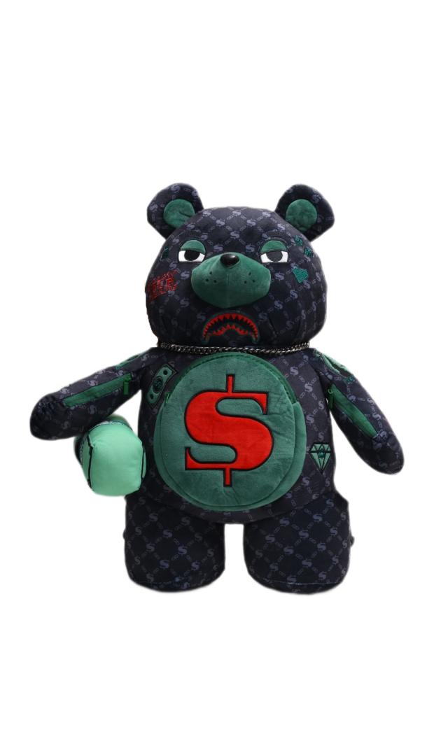 Spray Ground ぬいぐるみ バッグ かわいい 熊 リュック レディース 黒 大きいサイズ スプレーグラウンド バックパック 大 2way おしゃれ の通販はau Pay マーケット 本格派大人のb系 Xl 零 Zero