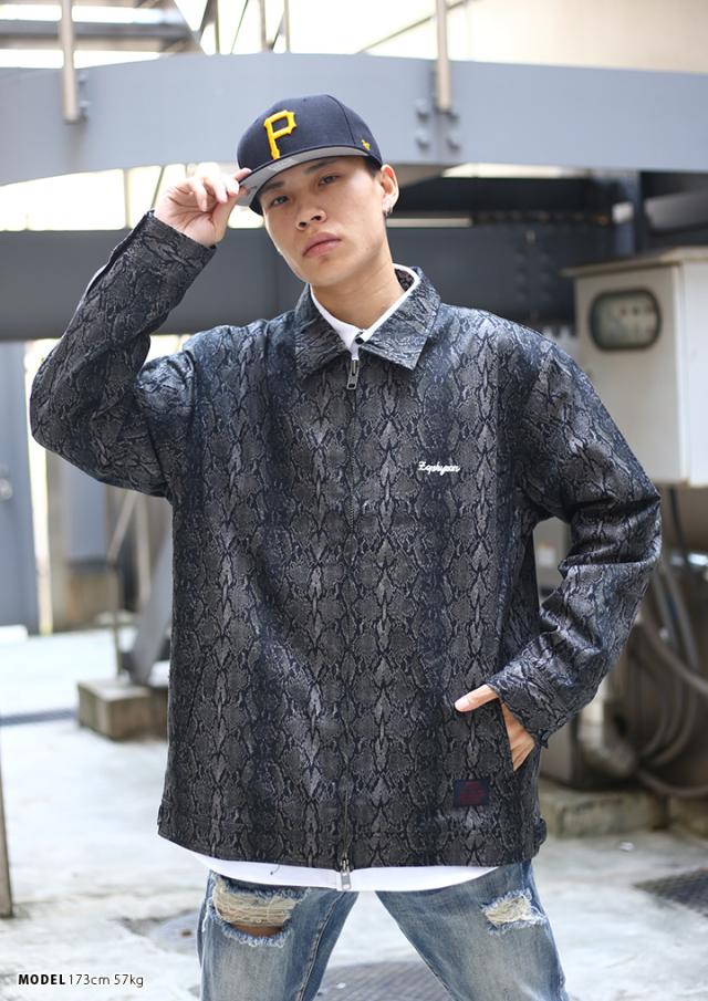 ゼファレン Zephyren スウィングトップ コットンジャケット ライトアウター 長袖 メンズ 黒 L Xl 2l Ll 大きいサイズ ラッパー般若 着用 の通販はau Pay マーケット 本格派大人のb系 スポーツ ストリート