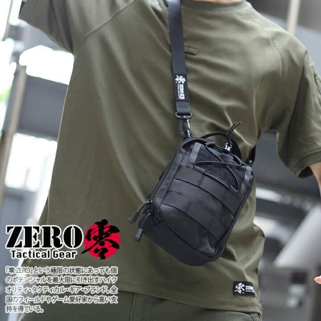 迷彩 バッグ 零 ZERO ミニ ショルダーバッグ MOLLE対応
