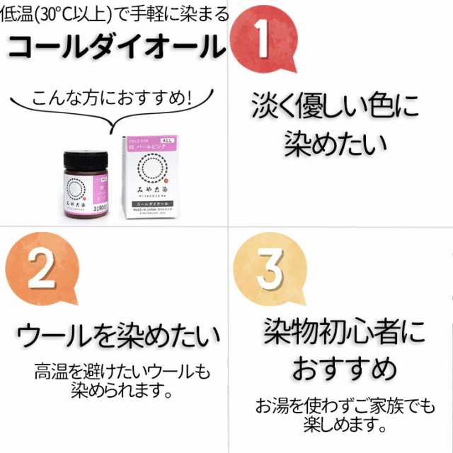 割引も実施中 染料 コールダイオール 20g ECO染料 桂屋ファイングッズ お色選択 みやこ染 安心の染料国産染料 TC  apartmanilola.rs