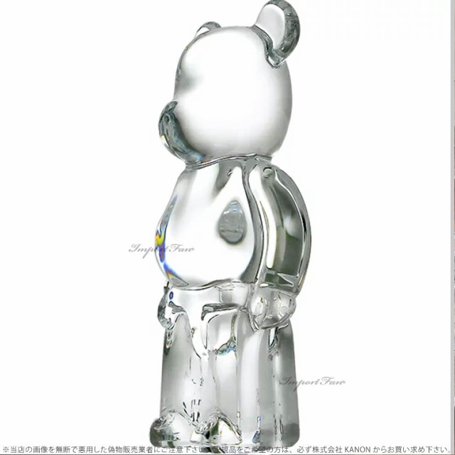 バカラ ベアブリック クリスタル くま 熊 BE@RBRICK クリア Baccarat 