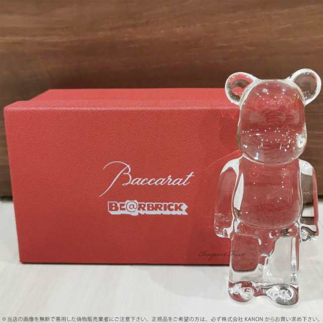 バカラ ベアブリック クリスタル くま 熊 BE@RBRICK クリア Baccarat