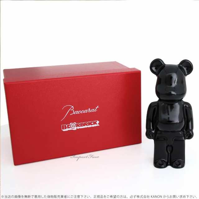 バカラ ベアブリック クリスタル くま 熊 BE@RBRICK ブラック Baccarat Crystal Be@rbrick Black  2814153 置物 ギフト プレゼント ｜au PAY マーケット