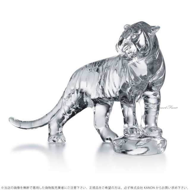 正規品 BACCARAT No.494 虎 バカラ 干支 寅 クリスタル ゴールド 置物