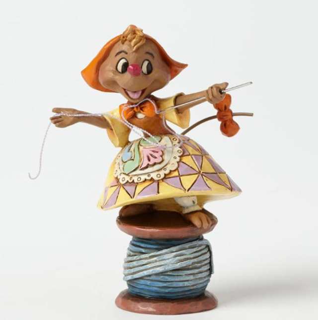 ジムショア スージーと糸 シンデレラの優しい助手 シンデレラ ディズニー 4039085 Cinderellas Kind Helper Suzy On Spool Of Thread Figの通販は