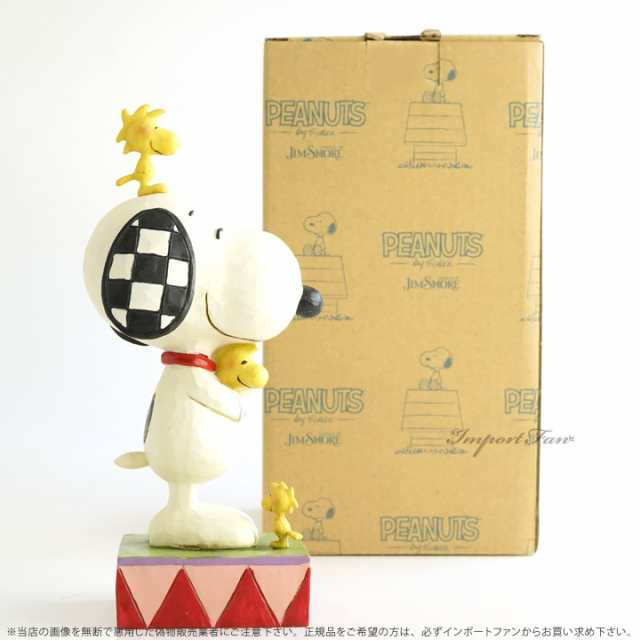 ジムショア ウッドストックを愛情込めて抱きしめるスヌーピー ウッドストックとスヌーピー Love Is A Beagle Hug Snoopy With Woの通販はau Pay マーケット Import Fan