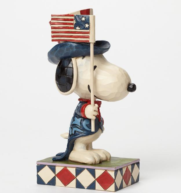 ジムショア スヌーピー アメリカ国旗 愛国者 Patriot Patriotic Snoopy Figurine Jimshore の通販はau Pay マーケット Import Fan