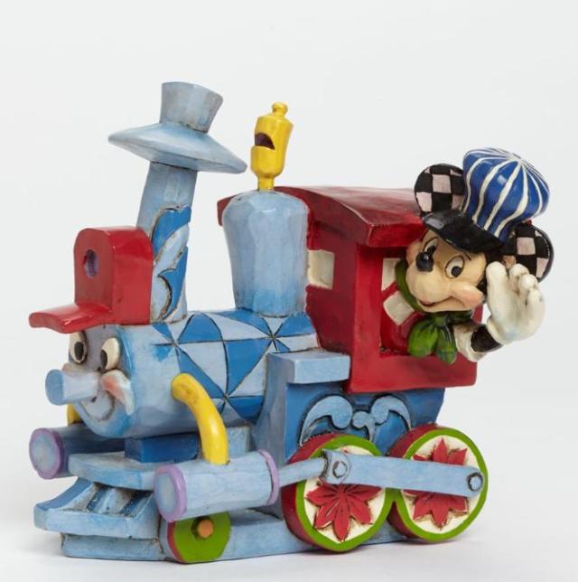 ヴィンテージミッキー 連結列車 Disney Mickey Mouse Railroad Figure ミッキーマウス