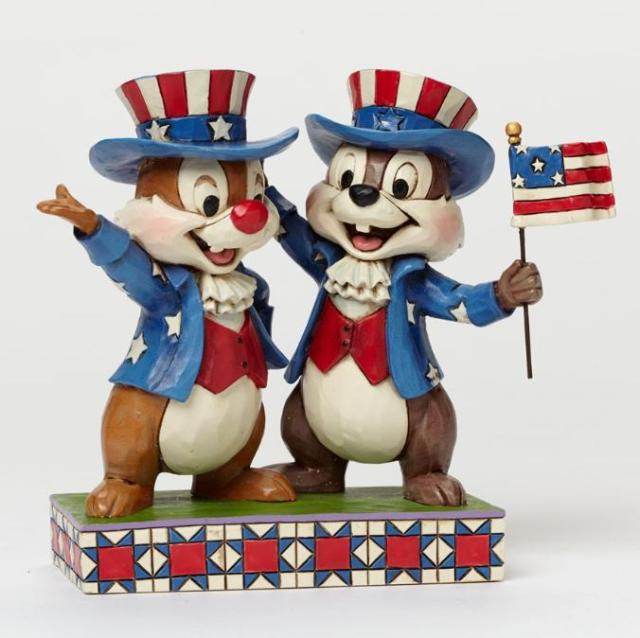 ジムショア チップとデールの愛国心 アメリカにさよなら ミッキーとミニーの仲間達 ディズニー Hooray For The Usa Patriotic Cの通販はau Pay マーケット Import Fan