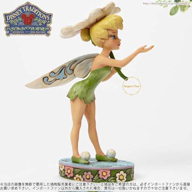 ジムショア 春のシャワー 春のティンカーベル フィギュア ディズニー 4045255 Spring Showers Spring Tinker  Bell Figurine Jim Shore □｜au PAY マーケット