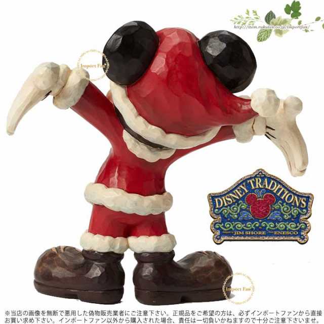 ジムショア クリスマスチア ミッキーマウス サンタクロース ディズニー Christmas Cheer Mickeymouse Santa Jimshore の通販はau Pay マーケット Import Fan