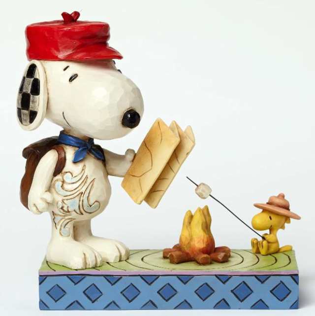 ジムショア スヌーピーとウッドストック キャンプファイヤーの友達 Campfire Friends Snoopy And Woodstock Campfire Figurine Jの通販はau Pay マーケット Import Fan