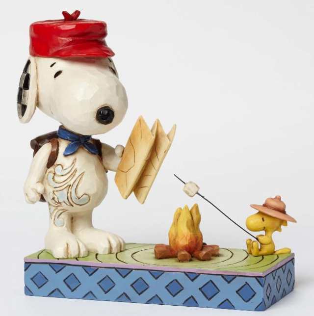 ジムショア スヌーピーとウッドストック キャンプファイヤーの友達 Campfire Friends Snoopy And Woodstock Campfire Figurine Jの通販はau Pay マーケット Import Fan