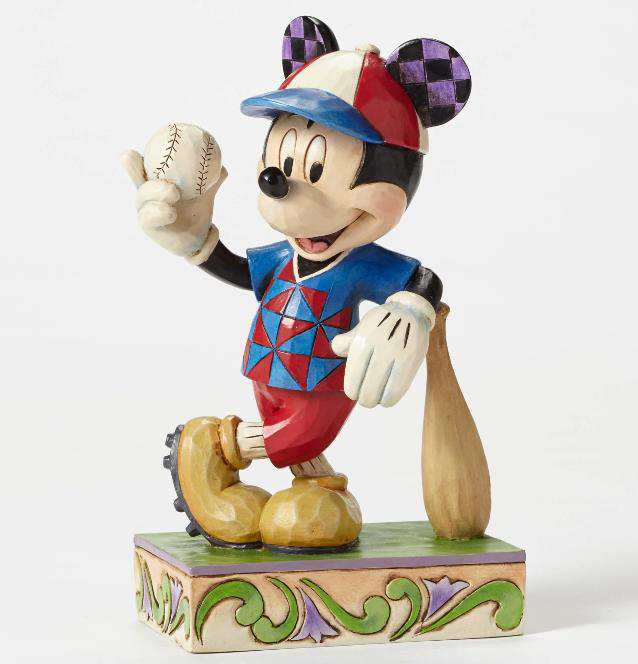 ジムショア ミッキーマウス 野球 打ちまくる ディズニー Batter Up Baseball Mickey Figurine Jimshore の通販はau Pay マーケット Import Fan