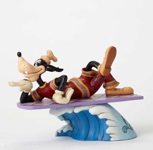 ジムショア グーフィー サーフィン 波に乗って ミッキーの仲間たち ディズニー Catch A Wave Surf Goofy Figurine Jimshore の通販はau Pay マーケット Import Fan