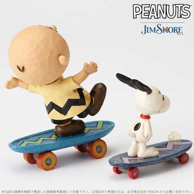 ジムショア スヌーピー チャーリー ブラウン スケートボード ピーナッツ Peanuts Skateboarding Buddies Jimshore の通販はau Pay マーケット Import Fan
