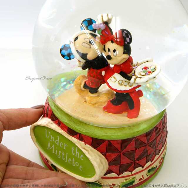 ジムショア ミッキー ミニー クリスマス ヤドリギ スノードーム ウォーターボール ディズニー 4060275 Mickey and Minnie  Mouse Jim Shorの通販はau PAY マーケット - Import Fan | au PAY マーケット－通販サイト