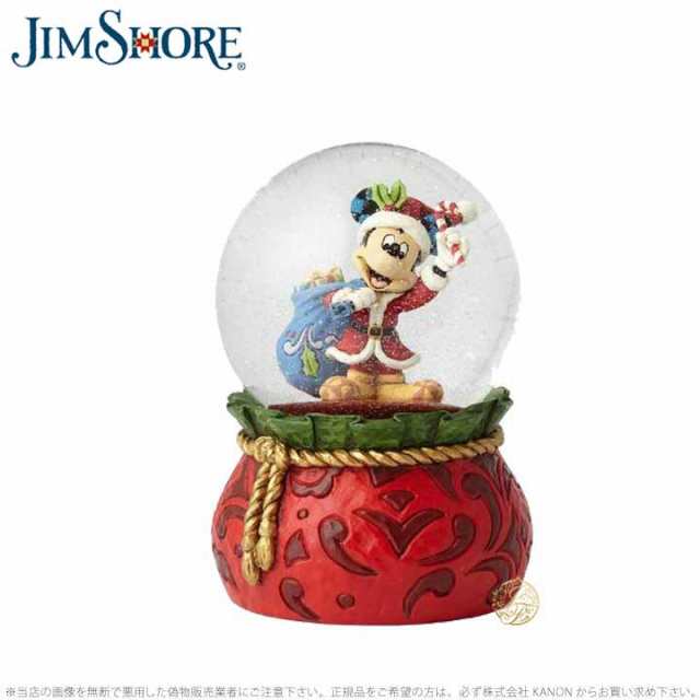 ジムショア ミッキー サンタクロース スノードーム ウォーターボール ディズニー Santa Mickey 100mm Wb Jimshore の通販はau Pay マーケット Import Fan