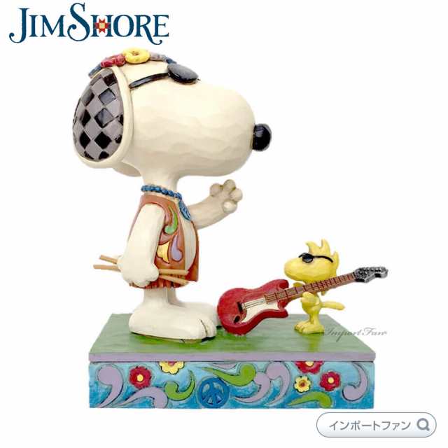 ジムショア スヌーピー ウッドストック コンサート ファン ロック ピーナッツ Snoopy Woodstock Concert Goers Peanuts Jimshoreの通販はau Pay マーケット Import Fan