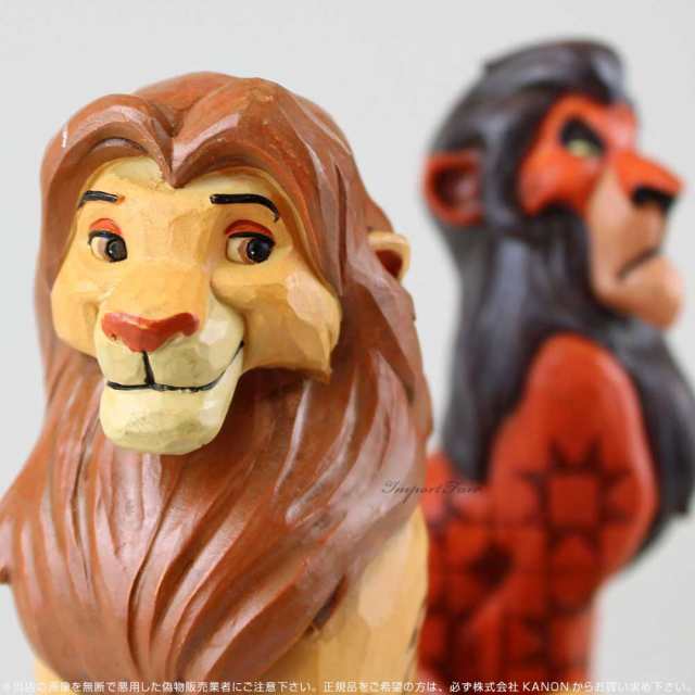 ジムショア シンバ ＆ スカー ライオンキング ディズニートラディション 置物 6010093 Jim Shore Disney Traditions  Simba and Scar Prouの通販はau PAY マーケット - Import Fan | au PAY マーケット－通販サイト