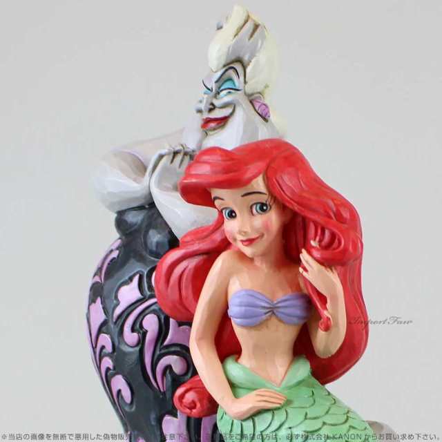 ジムショア アリエル ＆ ウルスラ リトル・マーメイド ディズニートラディション 置物 6010094 Jim Shore Disney  Traditions Ursula and の通販はau PAY マーケット - Import Fan | au PAY マーケット－通販サイト