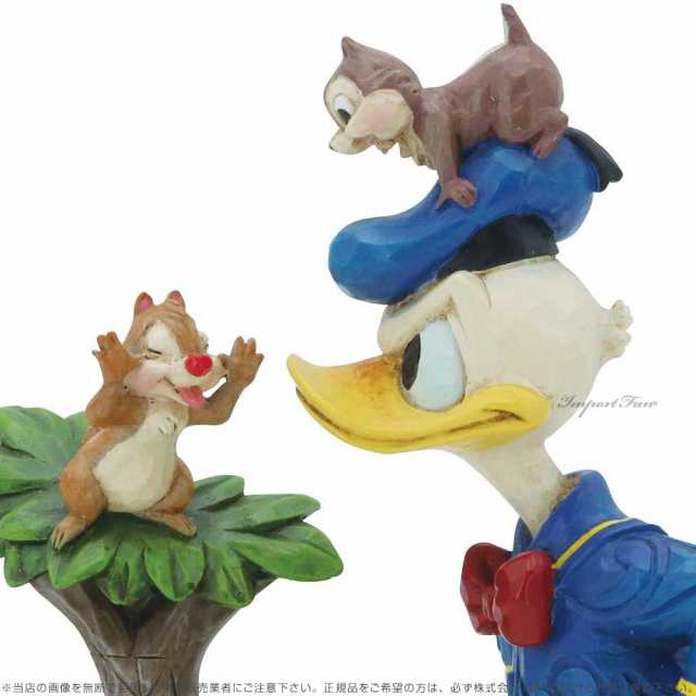 ジムショア ドナルド ＆ チップとデール ディズニートラディション 置物 6010884 Jim Shore Disney Traditions  Donald with