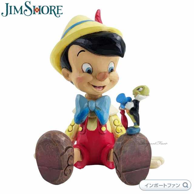 ジムショア ピノキオ & ジミニー・クリケット シッティング ディズニートラディション 置物 6011934 JIM SHORE Disney  Traditions Pinocc｜au PAY マーケット