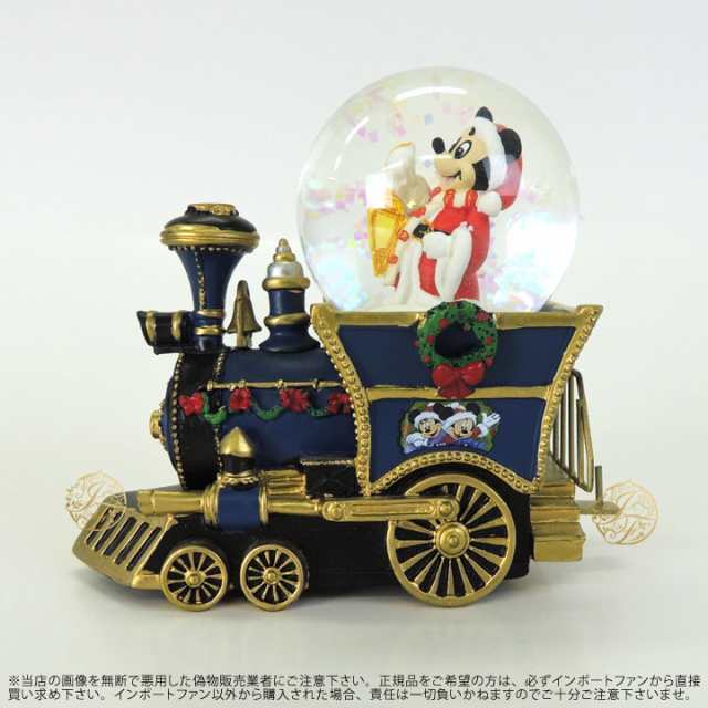 ディズニー ミッキーマウス ミュージカルスノーグローブ Disney Mickey Mouse Christmas Musical Locomotive Snowglobe スノードーム の通販はau Pay マーケット Import Fan