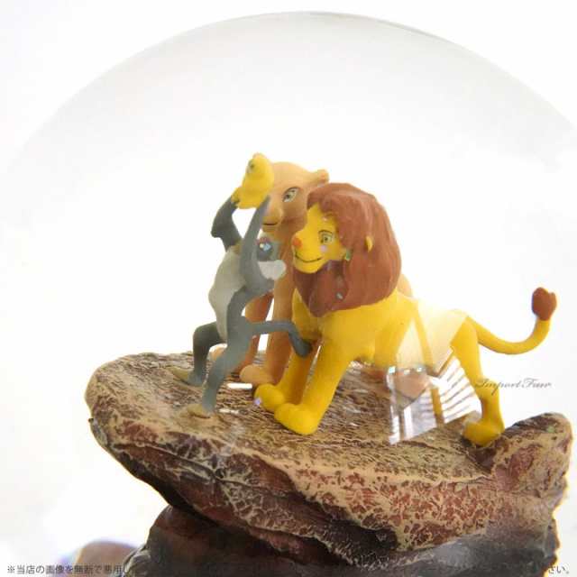 ディズニー ライオンキング シンバ ナラ ラフィキ プンバ ティモン ミュージカル グリッター グローブ Disney The Lion King Rotating Muの通販はau Pay マーケット Import Fan